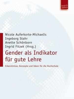 cover image of Gender als Indikator für gute Lehre
